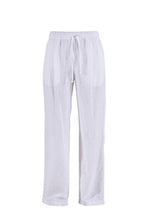 Luca Linen Trousers - White