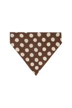 Simona Head Scarf - Cioccolato Dot