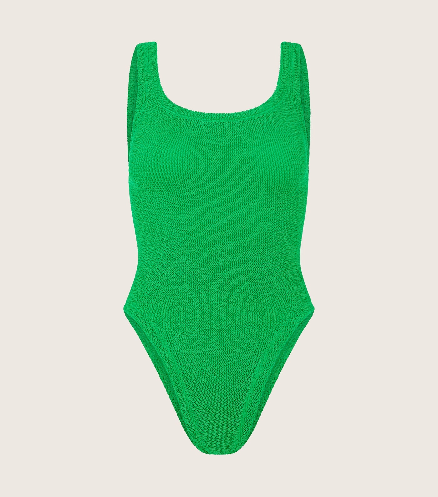 Square Neck Swimsuit - Emerald