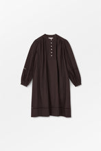 Leaf Shirtdress - Dark Brown