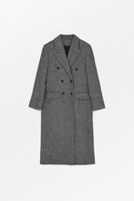 Constance Wool Coat - Black/White