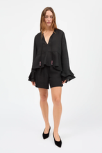 Fridge Flounce Shirt - Black