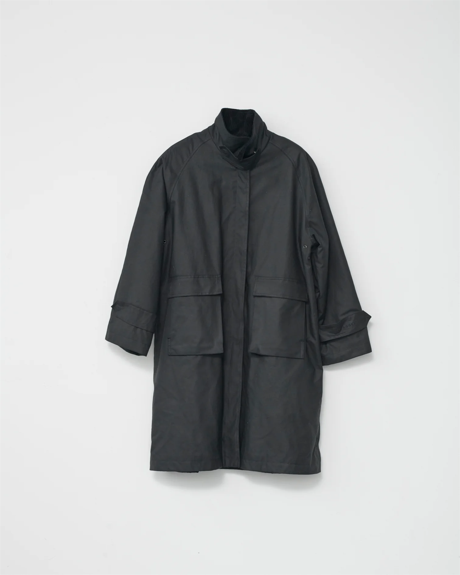 Oilskin Coat - Black
