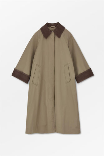 Gaby Coat - Taupe Brown