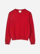 Women's Oversized Roundneck - Red
