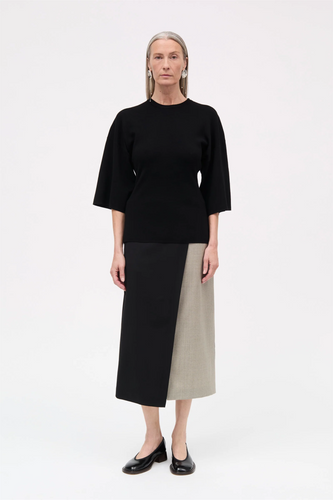 Kama Merino Top - Black