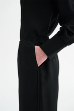 Pressa matte Silk Twill Pants - Black