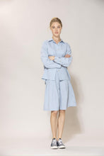 Anemone Linen Skirt - Heaven Melange