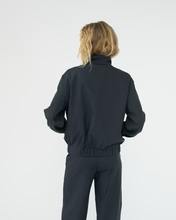 Tropical Wool Tracksuit Top - Navy