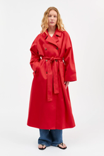 Spring Coat - Clear Red