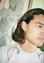 Beaded Mini Earring - Apple