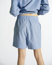 Chambray Shorts Blue