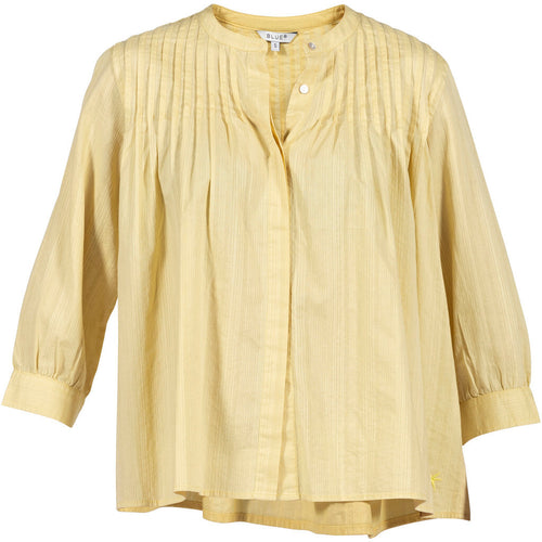Athene Cotton Shirt - Golden Mist