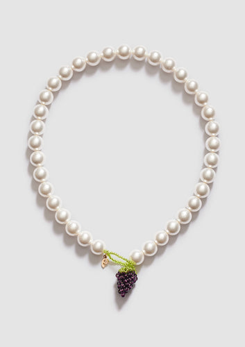 Mother of Necklace - Grape
