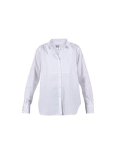 Alberta Herrinbone Shirt - White
