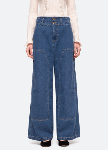 Zoe Indigo Pants