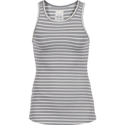 Sorel Striped Tank Top - Grey/Ecru