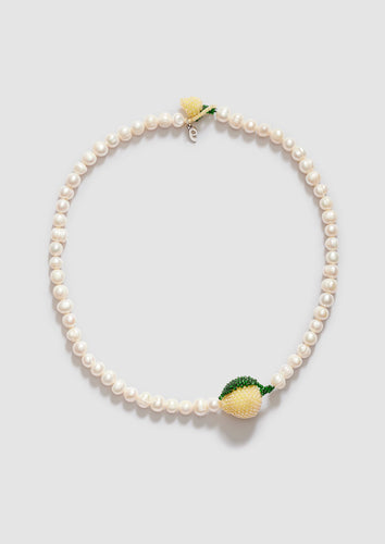 Pearl Necklace - Lemon