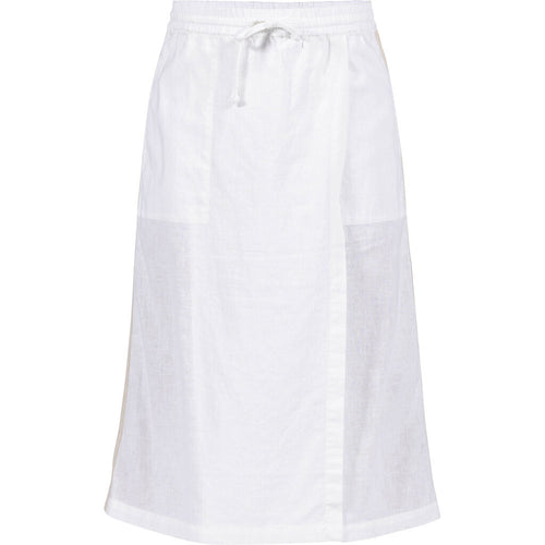 Anouska Linen Skirt - White