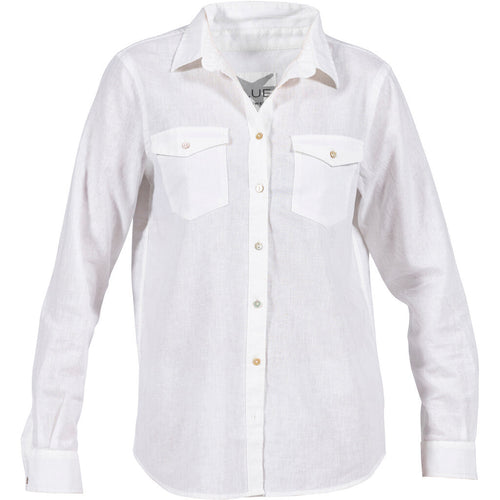Anette Linen Shirt - White